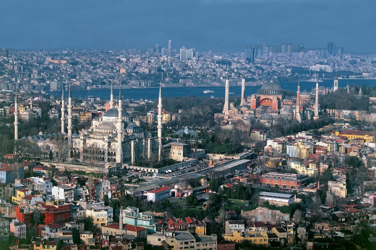 shutterstock 88011112Aerial view of Sultanahmet